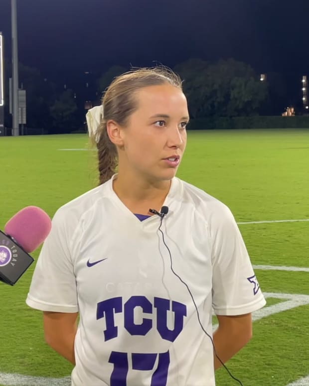 WATCH! Gracie Brian talks season opening victory.